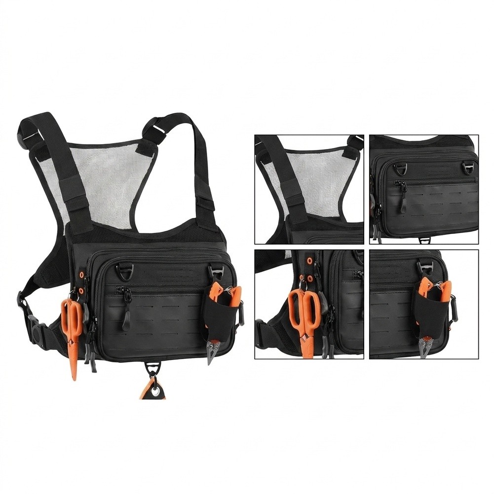Plecak-szlafrok do wędkowania  – Fishing Vest recenzja i cena