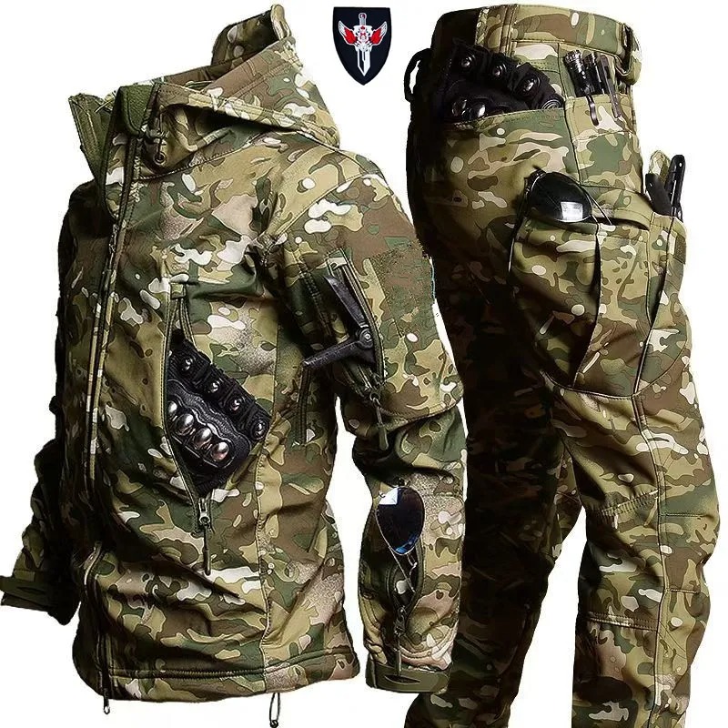 Męski zimowy ciepły zestaw odz – Fishing Jacket Waterproof recenzja i cena